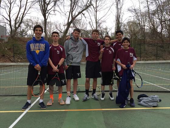 The Up and Coming Tennis Team