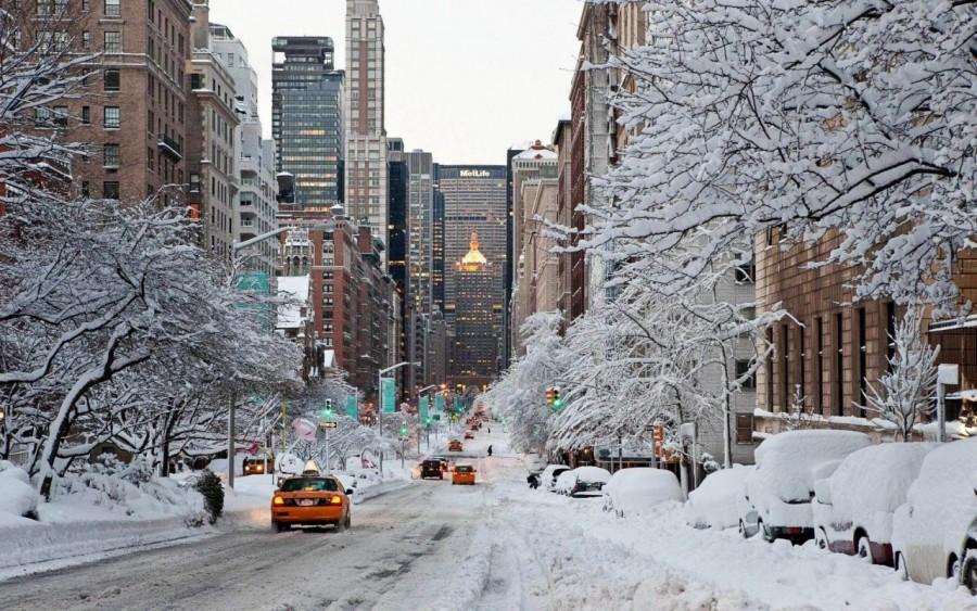 Snow in New York (image from nymetroweather.com)